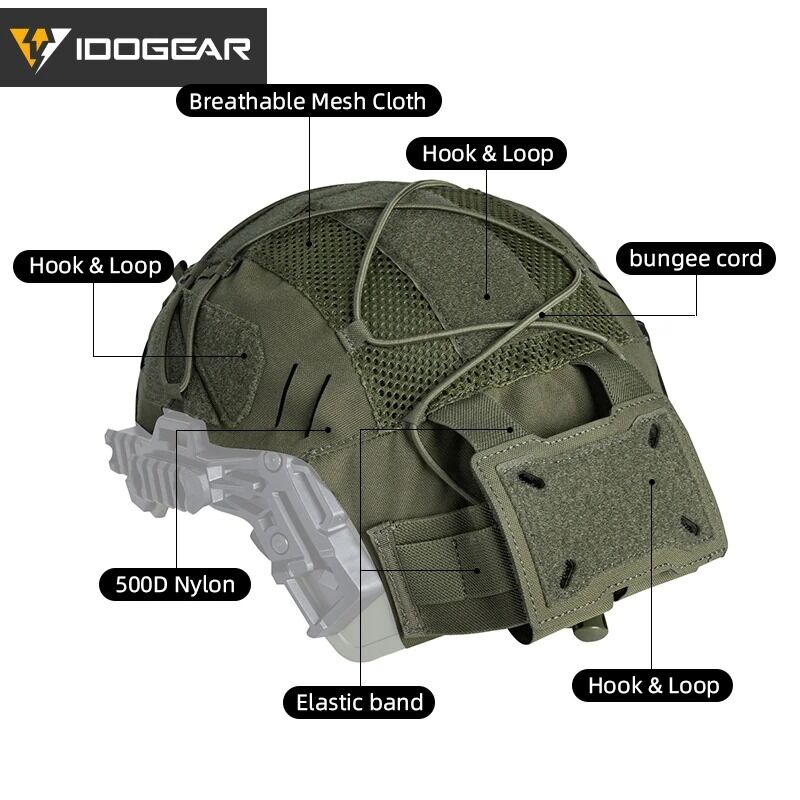 Funda de casco Wendy con Pouch de Bateria Idogear - Imagen 44