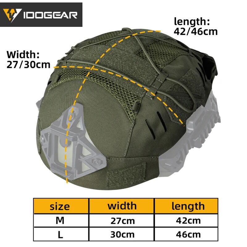 Funda de casco Wendy con Pouch de Bateria Idogear - Imagen 36