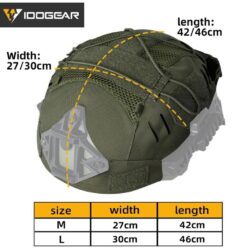 Funda de casco Wendy con Pouch de Bateria Idogear - Imagen 6