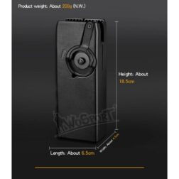 Speedloader tipo ODIN Wosport - Negro - Imagen 3