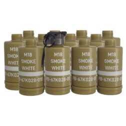 Kit de Granada Thunder B Co2 1 nucleo y 12 carcasas SMOKE Hakkotsu