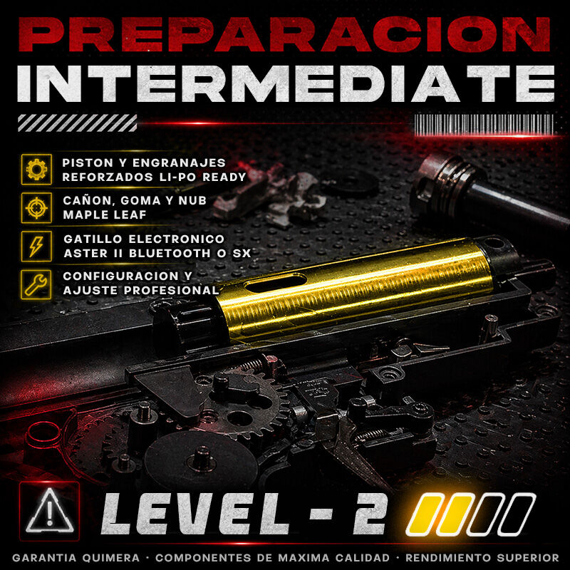 Preparación Intermediate - Quimera Customs