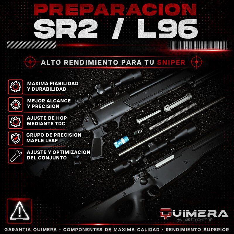 Preparación SR2 y L96 de Well y Saigo - Quimera Customs