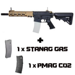 M4 URG-I 11,5" GBBR Ver.EU + 1 Cargador Green Gas - VFC - Brown