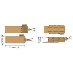 Pouch Horizontal para cargador de Pistola Novritsch - - Imagen 6