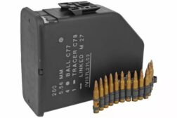 Drum para M249 GBB Gas Container - VFC - Negro