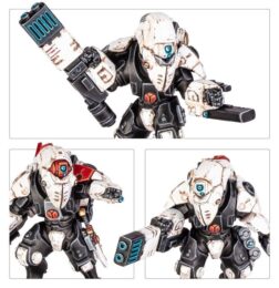 Alternative view of Comando de Exoarmaduras XV26 - T'au Empire - Kill Team