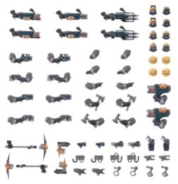 Alternative view of Squat Prospectors Weapons Upgrades - Necromunda