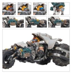 Ironhead Squat Svenotar Scout Trikes - Necromunda - Imagen 3