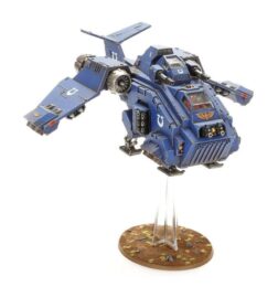 Alternative view of Cañonera Stormraven - Space marines
