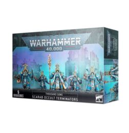 Chaos space marines: Thousand Sons Scarab Occult Terminators