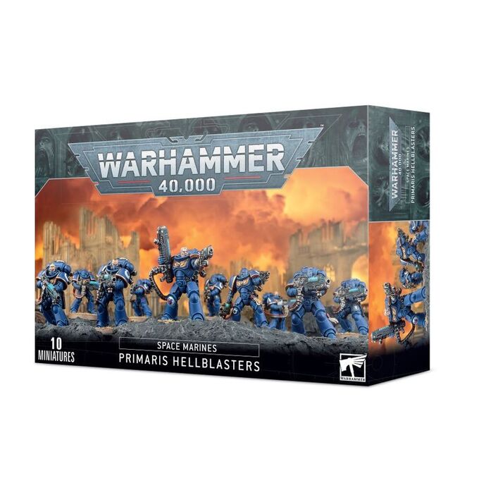 Primaris Hellblasters Combat Squad - Space Marines