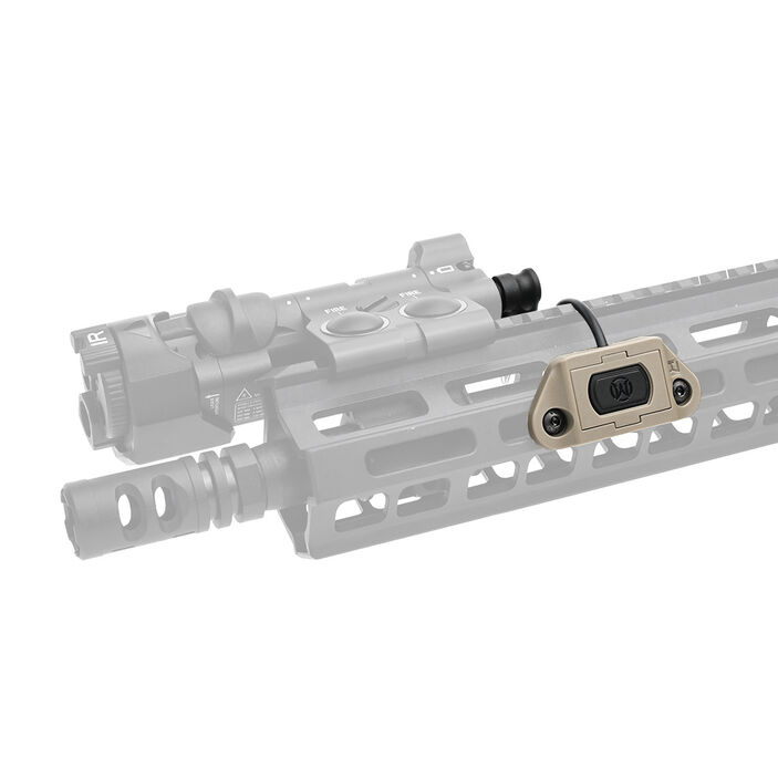 Switch y montura MLOK para linterna ML ModButton Lite Conector Crane - WADSN - - Imagen 9