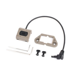 Switch y montura MLOK para linterna ML ModButton Lite Conector Crane - WADSN -