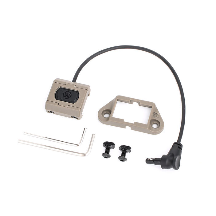 Switch y montura MLOK para linterna ML ModButton Lite Conector Crane - WADSN -
