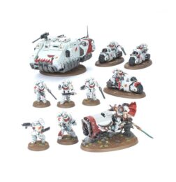 Alternative view of Combat Patrol - Patrulla White Scars - Space marines