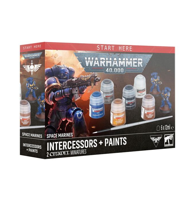 Intercesors + Pinturas - Warhammer 40K