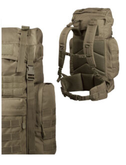 Mochila German Rucksack Gen.2 Mil-Tec - Negro 65L. - Imagen 4