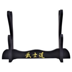 Peana Katana 2pcs Madera - Negro