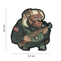 Parche PVC Buffalo Airborne- TF2215