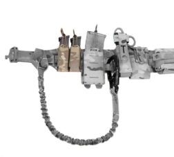 Alternative view of Laser Cut Single Bungee Pistol Pouch - Warrior -