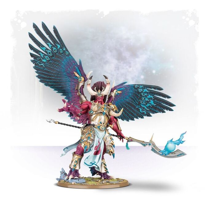 Alternative view of Magnus el Rojo, Primarca Daemon de Tzeentch - Chaos space marines
