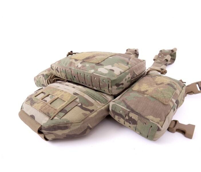 Alternative view of MCR MK1 Type 2 Chest Rig Fully Loaded - Warrior -