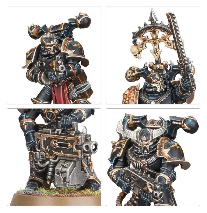Alternative view of Legionarios - Chaos Space Marines