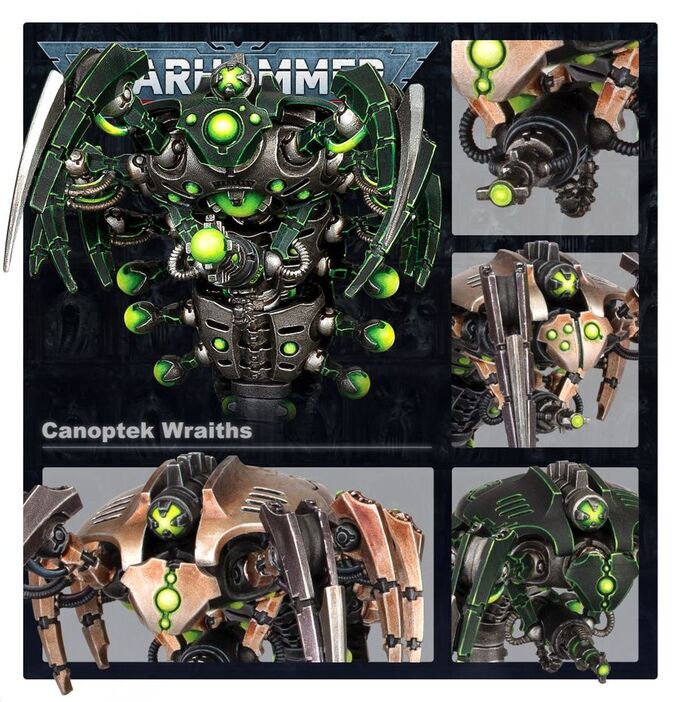 Alternative view of Espectros Canópticos - Necrons