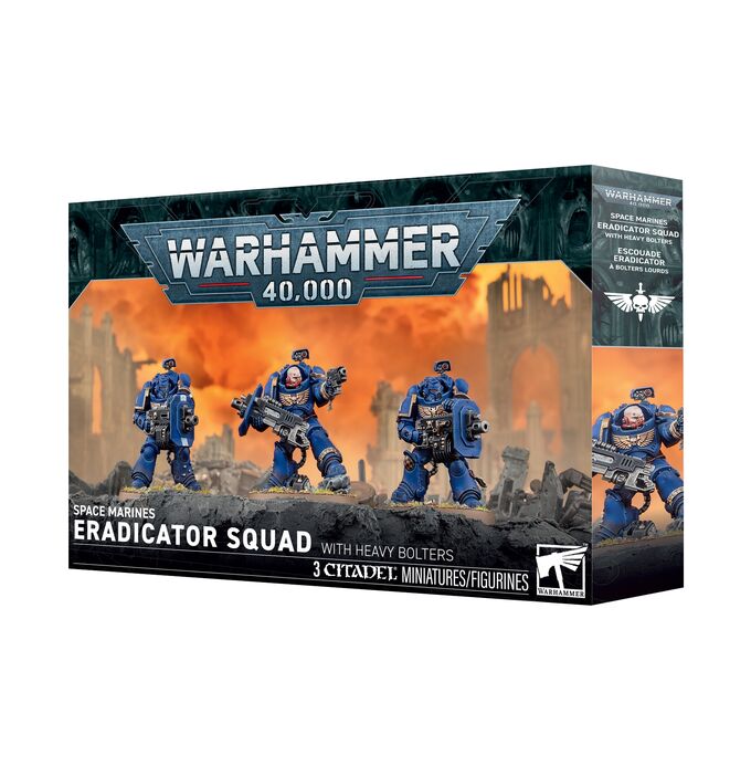 Erradicadores con Bólteres Pesados - Space Marines