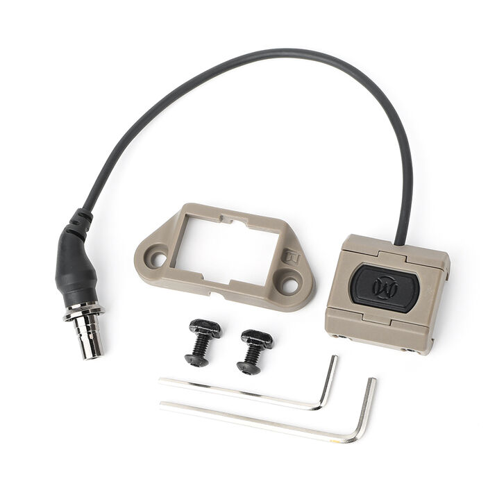 Switch y montura MLOK para linterna ML ModButton Lite Conector SF WADSN - Negro