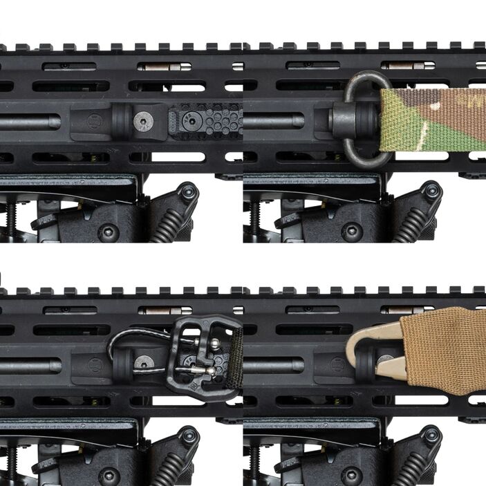 Enganche de correa QD tipo QDX para MLOK M-Etal - Imagen 5