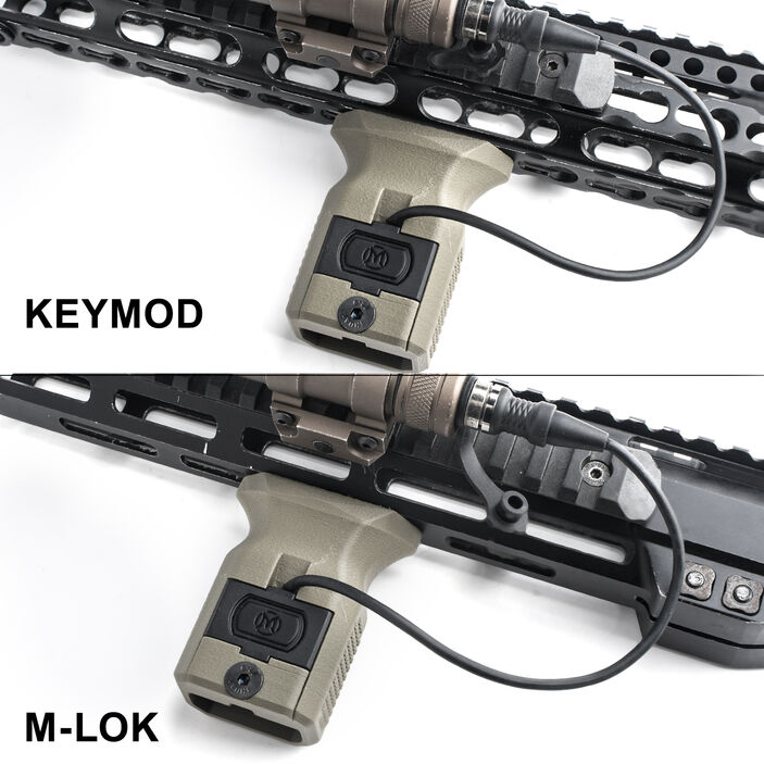 Grip Tetra Mod II M-LOK con Modbutton - MP - Imagen 8