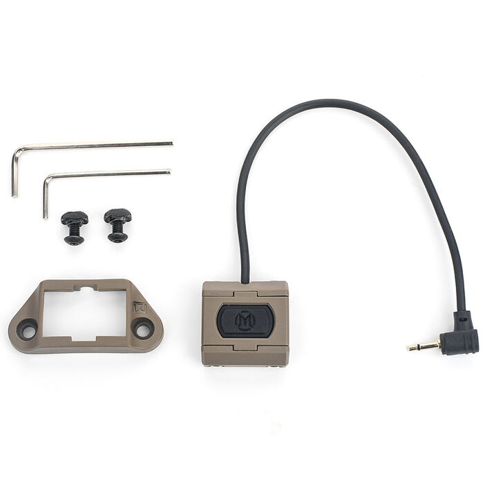 Switch y montura MLOK para linterna ML ModButton Lite Conector 2.5mm - WADSN -