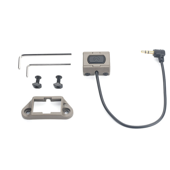 Switch y montura MLOK para linterna ML ModButton Lite Conector 3.5mm - WADSN -