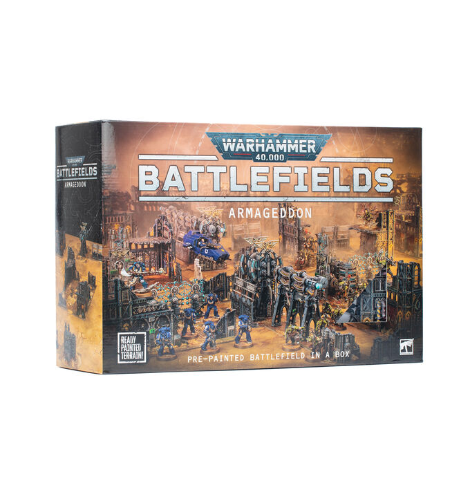 Terreo Prepintado Campos de Batalla: Armageddon - Warhammer 40,000 - PREPEDIDO