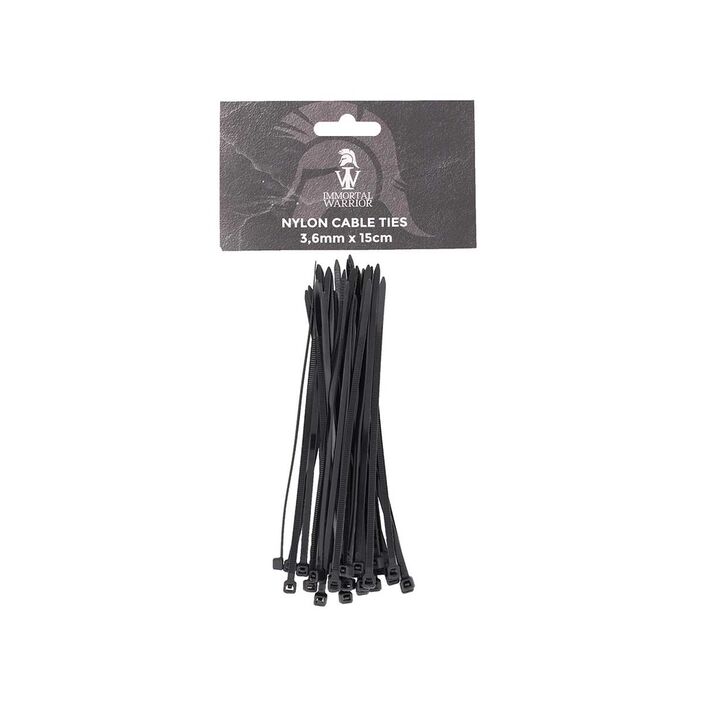 Pack de Bridas Cortas (30u.) 3.6x15cm -Immortal Warrior
