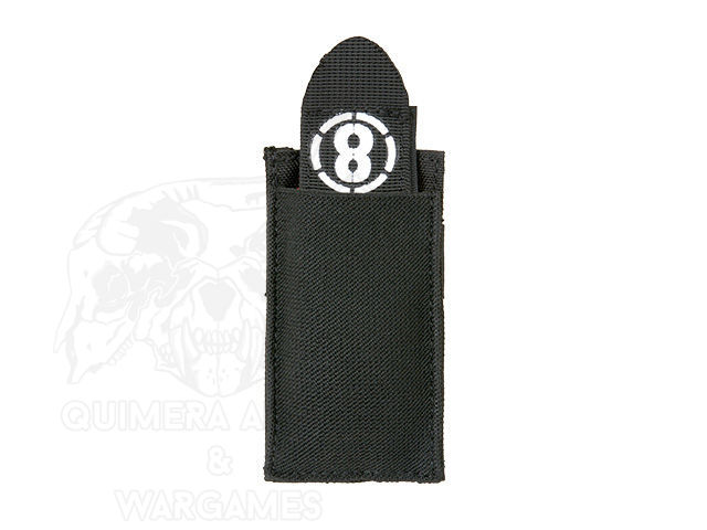 Alternative view of Pouch con pañuelo marcador de eliminado 8Fields - Negro