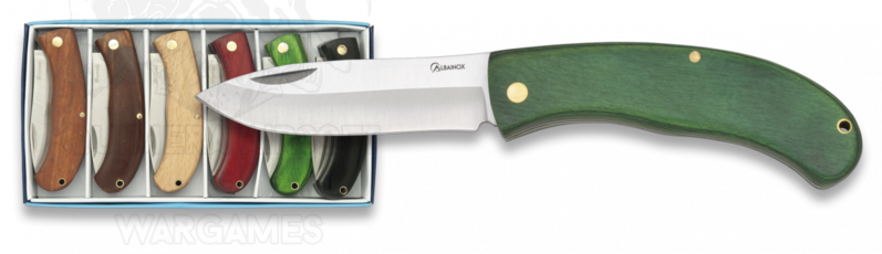 Navaja Madera H.7.3cm colores B Albainox