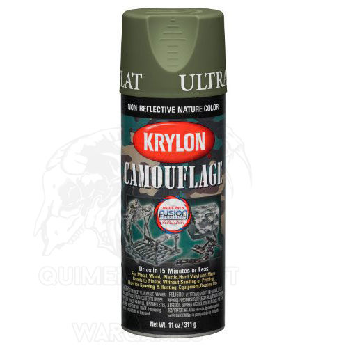 Pintura en spray 350ml Ultra Flat Woodland Light Green Krylon