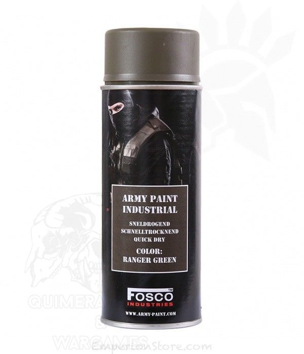 Pintura en spray 400ml  Fosco - Ranger Green