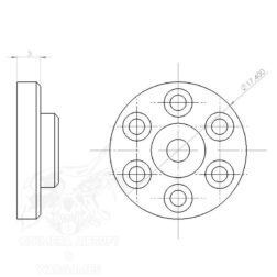 Silent damper para piston de sniper 14,4mm AirsoftPro - Imagen 4