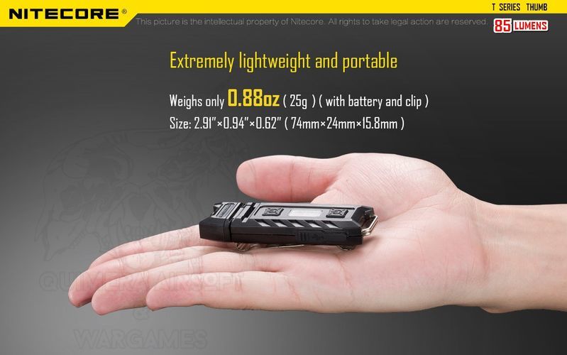 Nitecore Thumb 85 Lumens