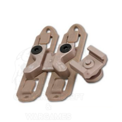 Soporte de Rail WEAPONLINK para molle FMA - Tan