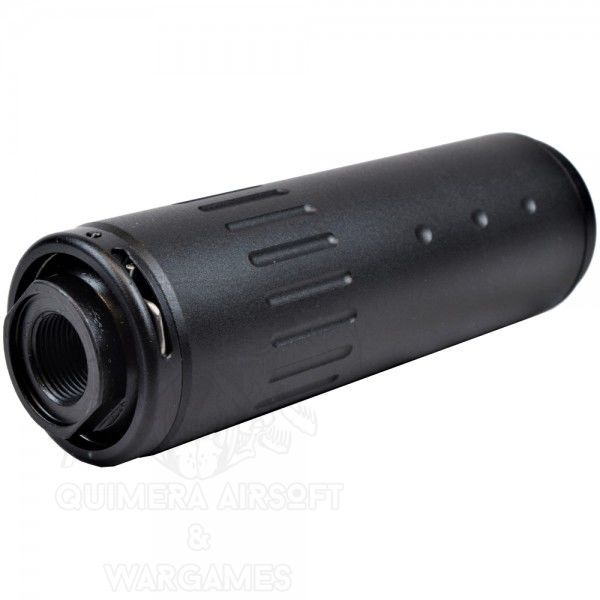 Silenciador ACC con QD 111x35mm CCW 14mm (Bocacha incluida) - Negro