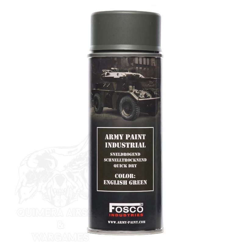 Pintura en spray 400ml Fosco - English Green