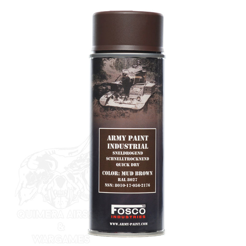 Pintura en spray 400ml Fosco - Mud Brown