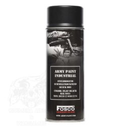 Pintura en spray 400ml Fosco - Flat Black