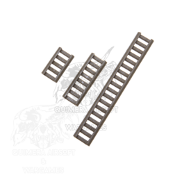 Alternative view of Cubre railes de goma Element - Dark Earth