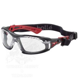 Alternative view of Gafa Rush+ lente transparente Bolle patillas rojas y kit cerrado